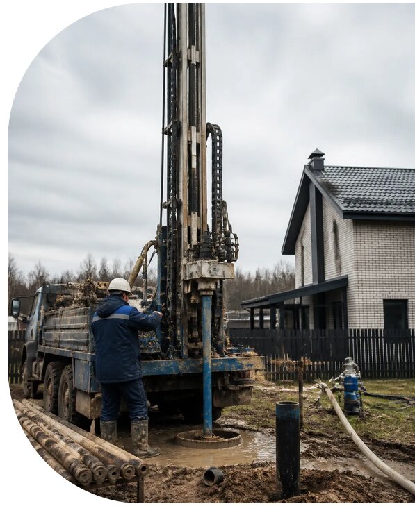 Бурение скважин на воду под ключ в Пушкине от 129804 р. | АПаруса-Пшн